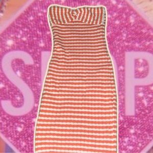 Strapless summer dress ☀️